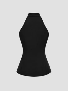 Sunnyshic Elegant New Chinese Style Suit Fabric Chinese Style Frog Button Design Unique Design Early Spring Fashion Minimalist Versatile New Women's Blazer - Black - View 7