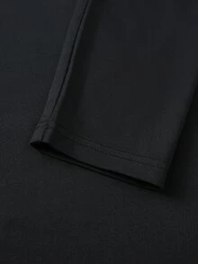 Coreblaze 男士蜘蛛圖案插肩袖長袖休閒健身運動T恤 - 彩色 - 查看 3