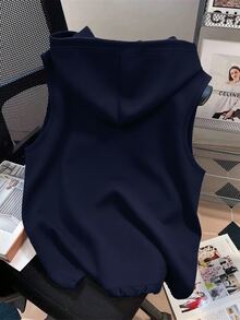 GlowEve 春夏新款輕量可疊穿女款運動衫 - 藏蓝色 - 查看 2