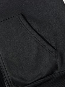 SHEIN 3件組，買一送一，兒童男孩女孩休閒連帽衛衣，長袖基本款 - 彩色 - 查看 5
