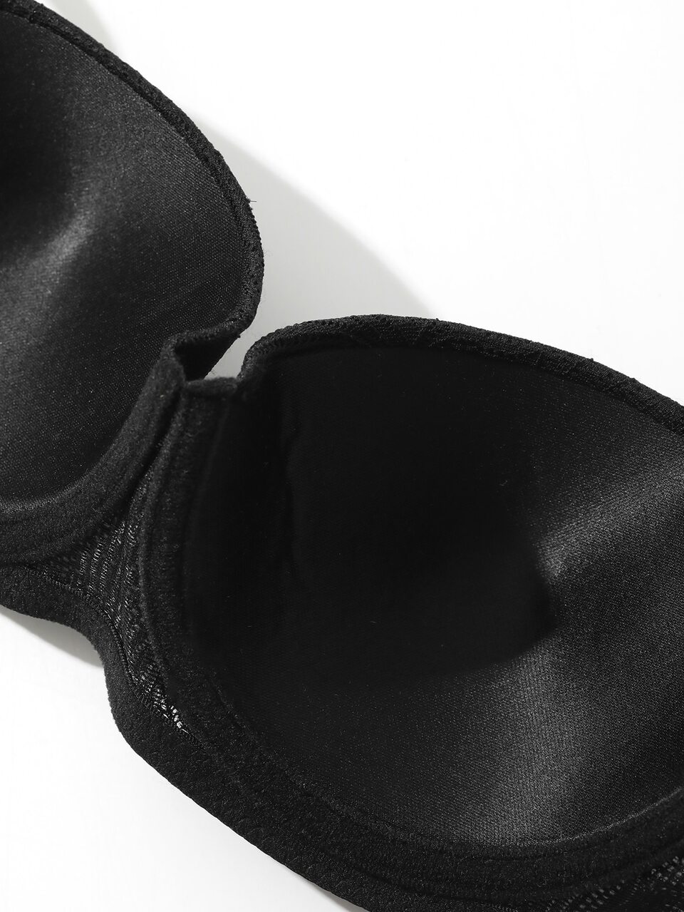 Solid Color Adjustable Spaghetti Strap Slight Push-Up Bra Women's Lingerie Fall