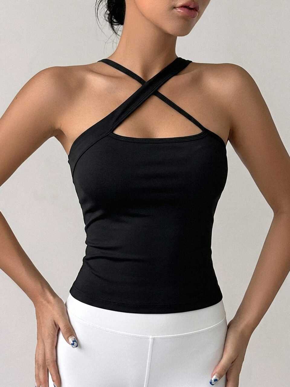 Seamless Padded Push-Up Sports Bra For Women Fall