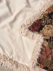 Bohemela Jaket Rompi Musim Dingin Ukuran Besar Bergaya Vintage untuk Liburan, Motif Jacquard Mewah, dan Patchwork - MultiWarna - View 8