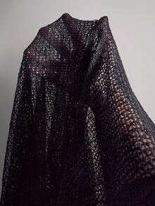SHEIN ICON Plus Size Y2K Stand Collar Mesh Sheer Flare Sleeve Dress 2 Pieces Set, Halloween Gothic Vintage 2 Pieces Set Fall - Black - View 11