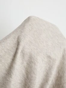 MaterniWear 孕婦多功能抓皺不對稱下擺T恤 - 淺灰色 - 查看 8