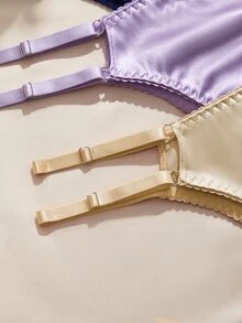 Charlaine French Romantic Women's Fashion Charming Thong Panties 3pcs/Set - Multicolor - View 4