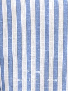 SHEIN LUNE 女款V領襯衫，適合春秋穿著 - 藍色 - 查看 6