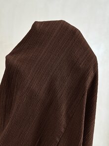 Plussiva 大尺碼孕婦細肩帶寬鬆連身褲 度假風 - 鏽棕色 - 查看 7
