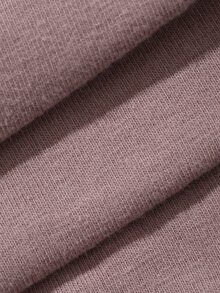 DAZY Baby Girls Round Neck Casual Loose Long Sleeve T-Shirt And Casual Loose Long Pants 2 Pieces Set Loungewear Fall - Purple - View 3