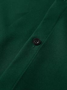 Manfinity Mode Men'S Casual Fashion Long Sleeve Shirt - Green - View 6