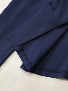 RosyDaze 女款夏季夾克，教師節節慶、辦公室晚餐穿搭風衣，海灘、海軍藍、休閒商務休閒、派對、優雅 - 藏蓝色 - 查看 8