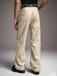 STYNVO Pantalones para hombre - Albaricoque - Ver 2