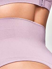 SHAPORA Women Shapewear Bottoms - Mauve Purple - View 4