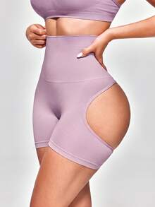 SHAPORA Women Shapewear Bottoms - Mauve Purple - View 3