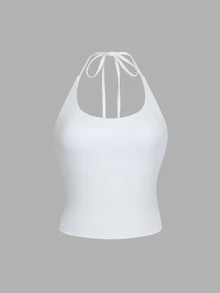 SHEIN Velisys Tank Top Camisole Terlaris untuk Anak Perempuan, Busana Olahraga Musim Semi/Panas - MultiWarna - View 4