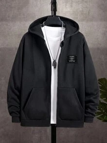 SHEIN 3件組，買一送一，兒童男孩女孩休閒連帽衛衣，長袖基本款 - 彩色 - 查看 7