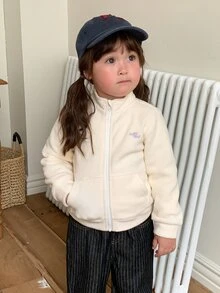 DAZY Baby Girl Autumn/Winter Casual Warm Jacket - Pink - View 5