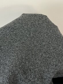 FavEase Women's Wool Double-Breasted Lapel - Grey - View 8