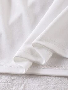 SHEIN 青少年男孩 2件組 秋冬彈性修身睡衣套裝 長袖長褲圓領上衣 全身印花聖誕雪花 - 藏蓝色 - 查看 6