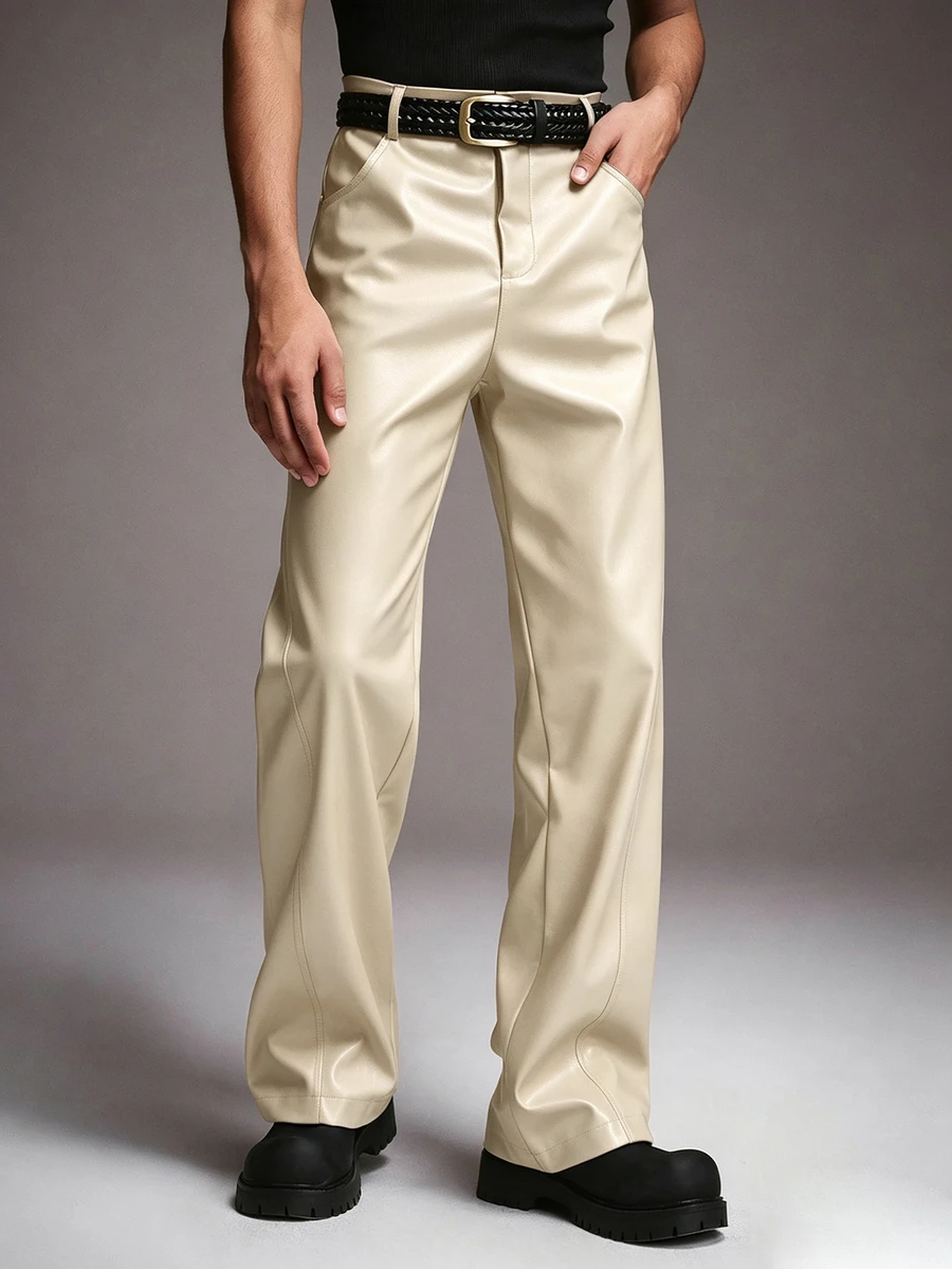 STYNVO Pantalones para hombre - Albaricoque - Ver 1