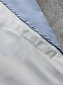 AXEPEAK 男士秋季休閒拼接配色連帽夾克 - 霧霾藍 - 查看 6
