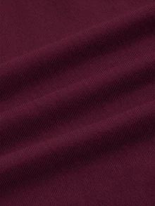 SHEIN ICON Top de tirantes Y2K con encaje en contraste y fruncido - Burdeos - Ver 4