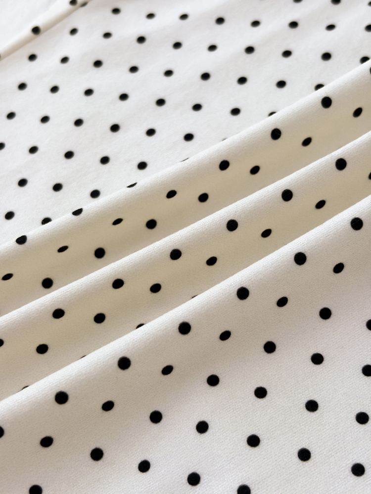 Tween Girls Fashion Casual Minimalist Versatile Polka Dot & Solid Color Square Neck Short Sleeve T-Shirt 3-Pack - Multicolor - View 6