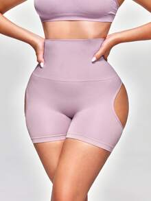 SHAPORA Women Shapewear Bottoms - Mauve Purple - View 2