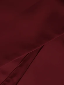 Aveloria Modichic Women's Business Style Solid Color Double-Breasted Blazer Jacket For Commuting, Autumn  - Red - View 7