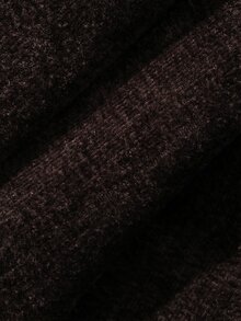 DAZY Setelan 2 Potong Elegan untuk Wanita: Jaket Korduroi yang Mengencangkan Pinggang dan Celana Panjang Lurus untuk Musim Gugur - Burgundy - View 7