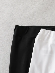 SHEIN 女童秋冬加厚內裡打底褲 買1送2 百搭休閒保暖內裡長褲 - 彩色 - 查看 5