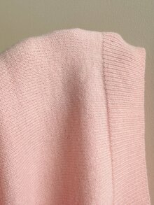 Autumina Setelan 2 Potong Sweater Off-Shoulder dan Celana Panjang Modis untuk Wanita - Berwarna merah muda - View 7