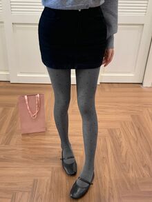 Dazy Tall Women's Fitted Polka Dot Casual Leggings Fall - Grey - View 5
