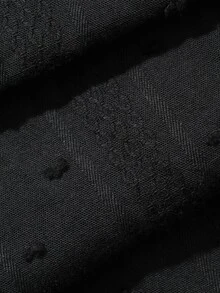 Dazy Kids Celana Piyama Longgar Pinggang Elastis untuk Remaja Perempuan Musim Gugur - Hitam - View 3