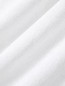GlowEve Women's One-Shoulder Ruffle Denim Jumpsuit - White - View 7