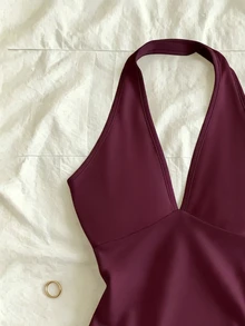 IslaSuriya 女裝套裝、女上衣、休閒背心、熱門趨勢、時尚上衣、Y2K上衣、Y2K服飾、紅色上衣 - 玫紅色 - 查看 3