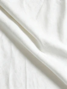 Trelyra 女款航海條紋寬腿長褲，白色與海軍藍對比飾邊，高腰寬鬆長褲，休閒海洋風條紋鬆緊腰設計，夏季海灘長褲 - 白色 - 查看 5