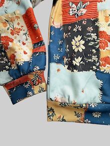 INAWLY Women's Casual Floral Print Sweatshirt, Autumn - Multicolor - View 5