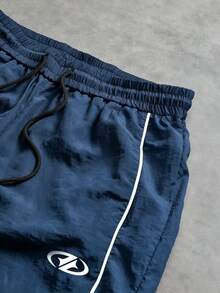 Acti Log Men's Drawstring Waist Outdoor Sports Long Pants - Black - View 3