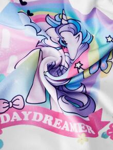 Chillnights My Little Pony X SHEIN 2pcs Fantasy Pony Cartoon Print Underwear - Multicolor - View 9
