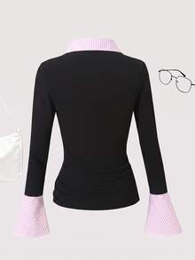 Teen Girls T-Shirts - Black - View 2
