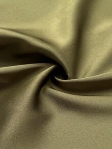 Maweii Plus Size Strapless Tie Sleeve Cinched Waist Long Slit Dress For Women - Green - View 7