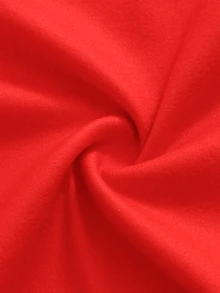 SHEIN 2件組兒童青少年男孩休閒日常舒適印花圓領套頭睡衣上衣與長褲針織居家服修身套裝 - 紅色 - 查看 6