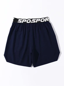 Gym Rark Men's Sports Shorts, Running Workout, Outdoor Casual - Black - View 5