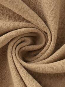 Holdful Holdful Celana Panjang Wanita Khaki Kasual Gaya Boho dari Linen untuk Acara Santai, Liburan, dan Musim Gugur - Coffee Brown - View 6