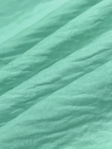 INAWLY 女款純色百褶休閒派對洋裝 - 薄荷綠 - 查看 5