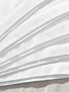 SHEIN 青少年女孩秋冬極簡舒適兒童學生成長期露背內衣 5件/組 - 白色 - 查看 5