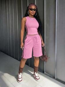 Slaydiva New Early Spring, Spring And Summer Music Festival, Valentine's Day, Casual And Simple Basic Style - Pink - View 1