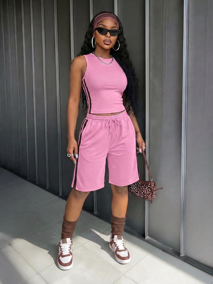 Slaydiva New Early Spring, Spring And Summer Music Festival, Valentine's Day, Casual And Simple Basic Style - Pink - View 1
