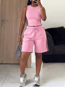 Slaydiva New Early Spring, Spring And Summer Music Festival, Valentine's Day, Casual And Simple Basic Style - Pink - View 6